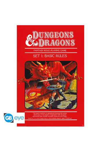 Dungeons & Dragons - Poster Basic Rules (91.5X61) - slika proizvoda