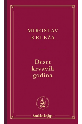 Deset krvavih godina - naslovnica