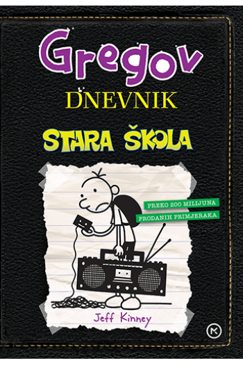 Gregov dnevnik 10: Stara škola - naslovnica