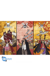One Piece - Poster Maxi 91.5X61 - Captains & Boats - slika proizvoda