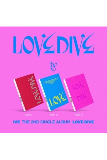 IVE - Love Dive (Pink Edition) CD - omot