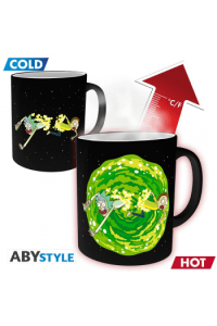 Rick And Morty - Mug Heat Change - 320 ml - Portal - slika proizvoda
