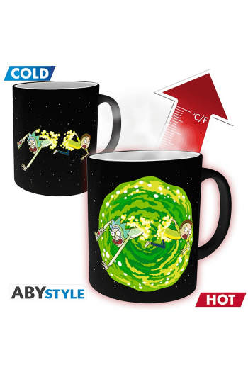 Rick And Morty - Mug Heat Change - 320 ml - Portal - slika proizvoda