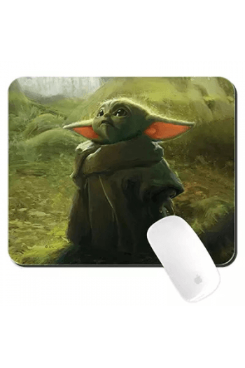 ERT Podloga za miš (22x18cm) - Baby yoda 017 Green - slika proizvoda