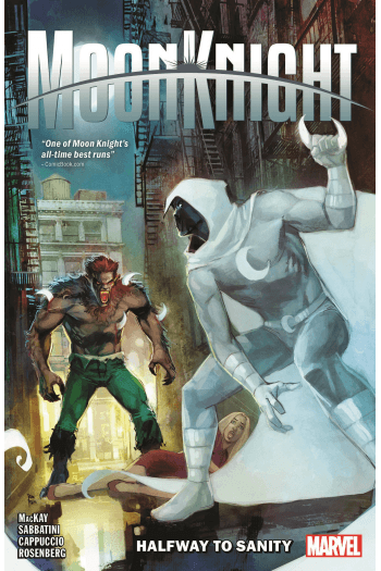 Moon Knight Vol. 3: Halfway To Sanity (Strip) - naslovnica