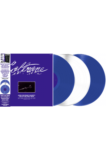 John Coltrane - Live At The Half Note (Blue, White Vinyl) LP - omot
