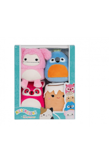 Squishmallows Micromallows 6Cm - 4Pk (Chanel, Brina, Lucia, Tenise) - slika proizvoda