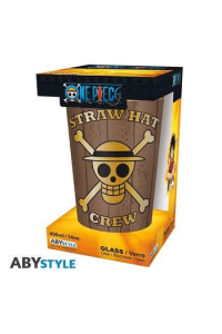 One Piece - Large Glass - 400 ml - Skulls - Matte