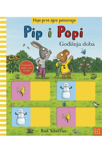 Pip i Popi: Godišnja doba (Slikovnica) - naslovnica