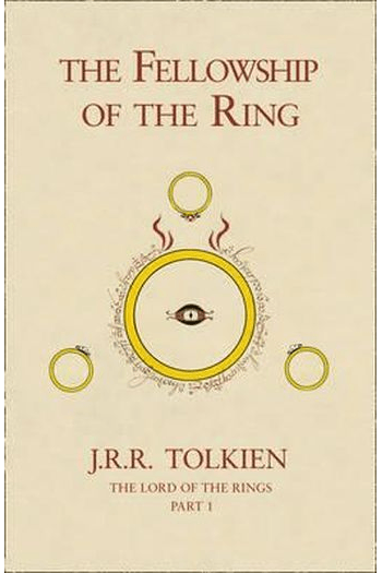 The Fellowship of the Ring (Cover Design by Tolkien) - naslovnica