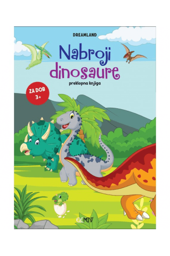 Nabroji dinosaure (Slikovnica) - naslovnica