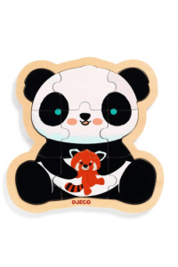Drvene puzzle - Panda - slika proizvoda