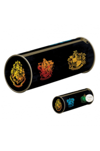 Pyramid Harry Potter (Colourful Crest Dark) Barrel Pencil Case