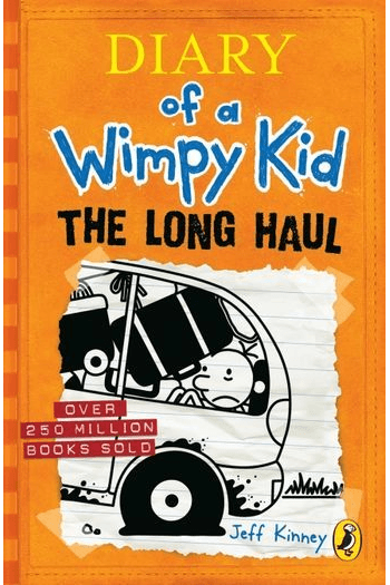 Diary of a Wimpy Kid #09: The Long Haul - naslovnica