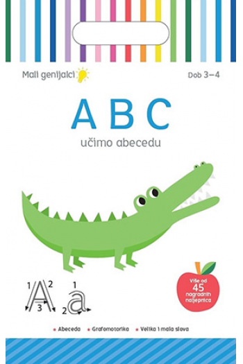 Mali genijalci - ABC učimo abecedu (Slikovnica) - naslovnica