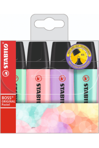 Textmarker Boss Pastel 1/4 - slika proizvoda