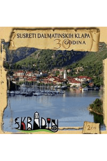 Razni izvođači - Skradin-Susreti dalmatinskih klapa 30 godina CD - omot