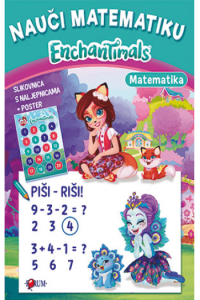 Enchantimals - Nauči matematiku - naslovnica