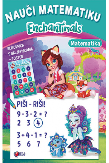 Enchantimals - Nauči matematiku - naslovnica
