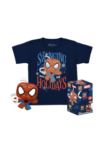 Funko Pocket Pop & Tee: Marvel - Spidey child XL