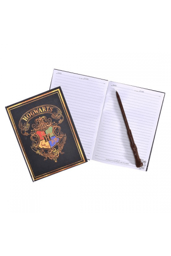 Blue Sky Harry Potter Notebook & Pen Set - Colourful Crest - slika proizvoda