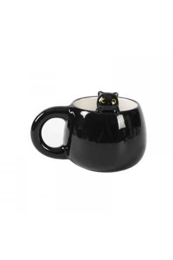 Šalica keramička iTotal Cat Charm crna XL2525 - slika proizvoda