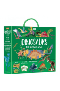 Mega atlas The ultimate dinosaurs - naslovnica