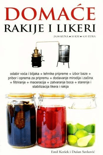 Domaće rakije i likeri - naslovnica