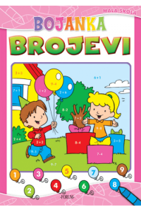 Bojanka Brojevi 1-4 - naslovnica