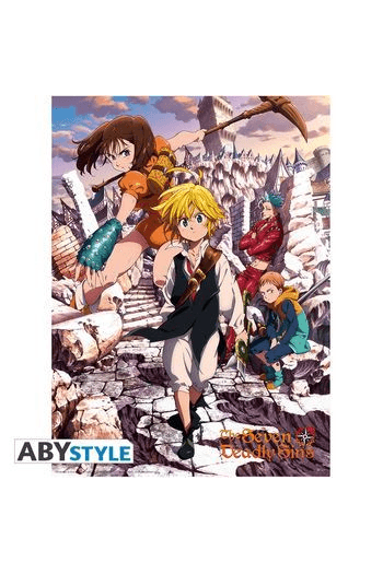 The Seven Deadly Sins Poster Sins (52x38cm) - slika proizvoda