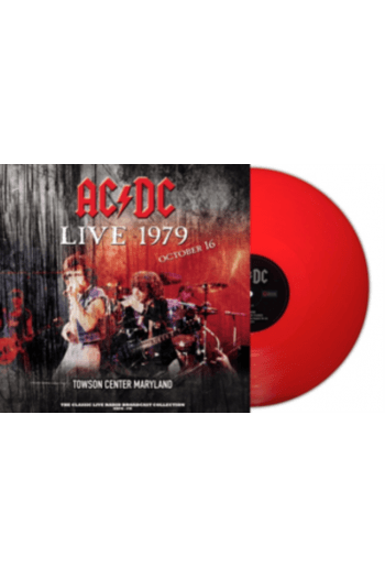 AC/DC - Live 1979 At Towson Center (Red Vinyl) LP - omot