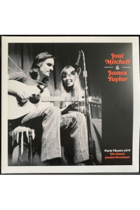 Joni Mitchell, James Taylor - Paris Theater 1970 LP - omot