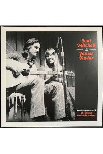 Joni Mitchell, James Taylor - Paris Theater 1970 LP - omot