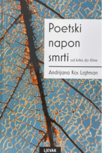 Poetski napon smrti - naslovnica