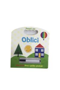 Piši - briši slikovnica - Oblici - naslovnica