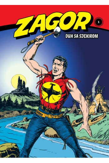 Zagor kolor biblioteka 102: Močvara čudovišta (Strip) - naslovnica
