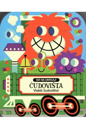 Svi na ukrcaj! - Čudovišta (Slikovnica) - naslovnica