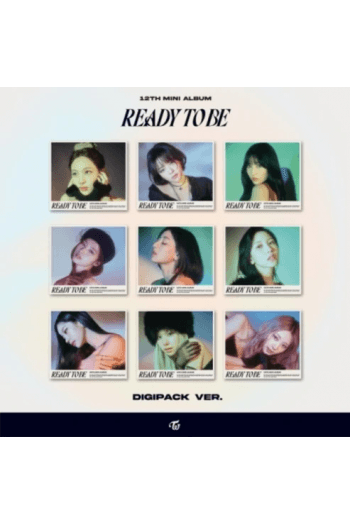 Twice - Ready To Be (12th Mini Album) - Digipack Version - Momo Version - Nayeon Version CD - omot