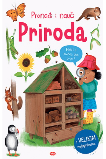 Pronađi i nauči: Priroda (Slikovnica) - naslovnica