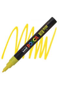 Marker Uni pc-3m Posca žuti - slika proizvoda
