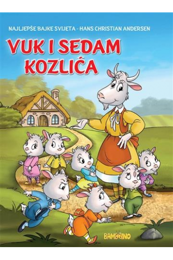 Mala Slikovnica - Vuki i sedam kozlića - naslovnica