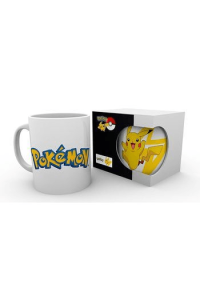 Pokemon - Mug - 320 Ml - Logo & Pikachu - Subli - Box - slika proizvoda