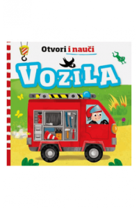 Otvori i nauči - Vozila (Slikovnica) - naslovnica
