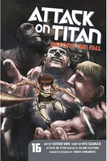 Attack on Titan: Before the Fall, Vol. 16 (Manga) - naslovnica