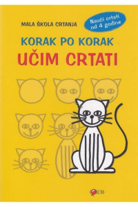 Korak po korak - Učim crtati - naslovnica