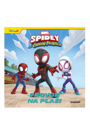 Spidey provod na plaži (Slikovnica) - naslovnica