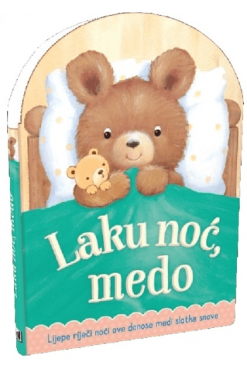 Laku noć, medo (Slikovnica) - naslovnica