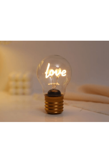Lampa u obliku žarulje iTotal love XL2883 - slika proizvoda