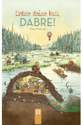 Dobro došao kući, Dabre (Slikovnica) - naslovnica