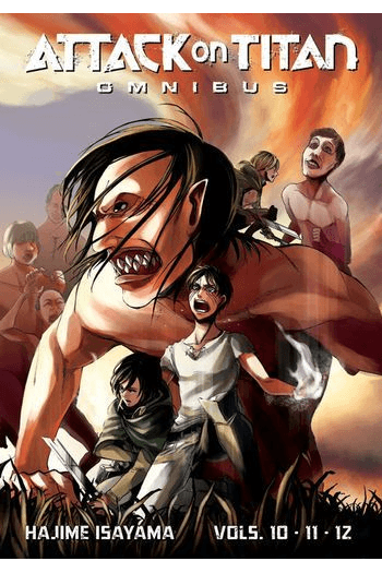 Attack On Titan Omnibus 4 (Vol. 10-12) (Manga) - naslovnica